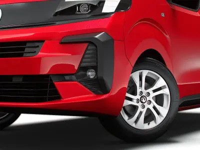Vauxhall Vivaro Van L1 2024 3D model