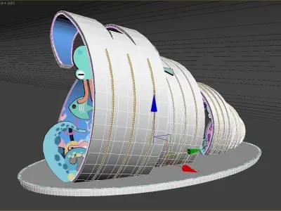 Conch mei Chen 3D model