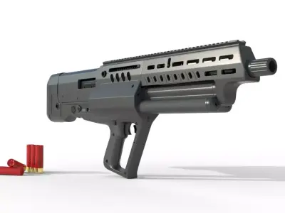 IWI Tavor TS12 3D model