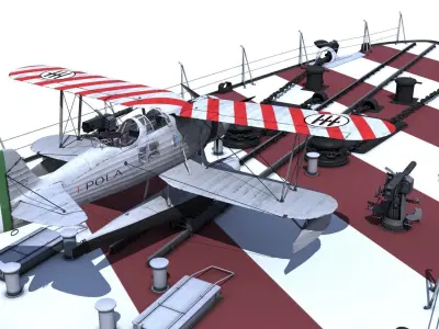 RO43 PACK 5 versions Low-poly 3D model