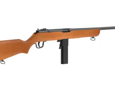 M50 Reising Submachine gun  3D model