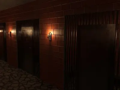 WB Dungeon of the Damned Low-poly 3D model