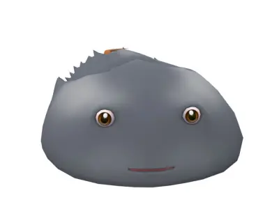 Horseshoe Crab Animated  Low-poly 3D model
