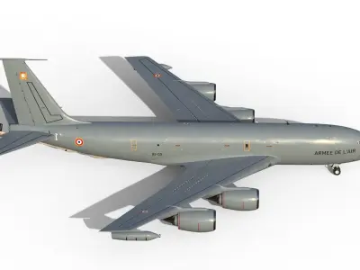 C-135FR  Stratotanker 3D model