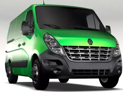 Renault Mater L1H1 Van 2010 3D model