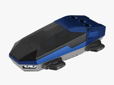 Hover car concept 2 3D model