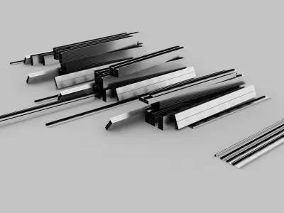 Construction Steel Framing 3D model