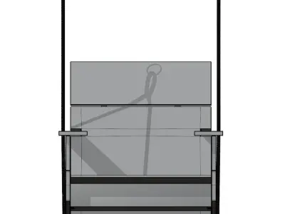 Porch Swing 3D model purchase