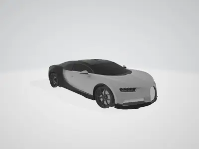 Bugatti Chiron Free 3D model