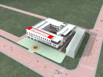 Office Building Collection 50 items Vol8 3D model