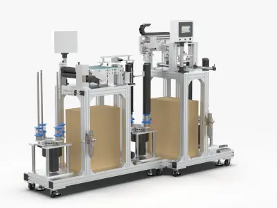 Automatic Sealing Machine 3D model