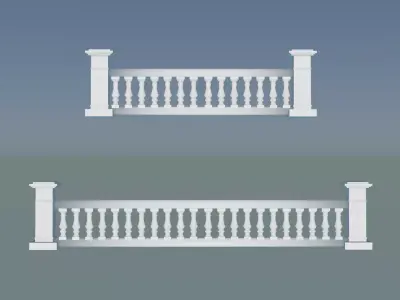 3D Balustrade 3D print model