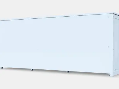 HEMNES Daybed frame with 3 drawers Free low-poly 3D model