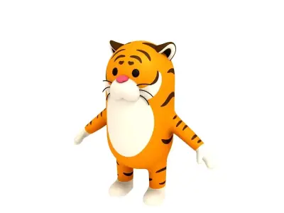 Tiger Character 3D model