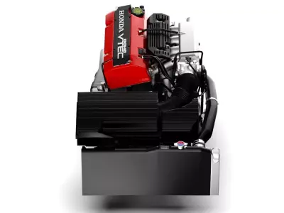 Honda F20C S2000 Engine Low-poly 3D model