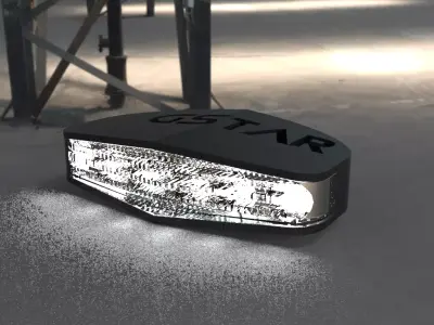 Foglight leds off road 3D model