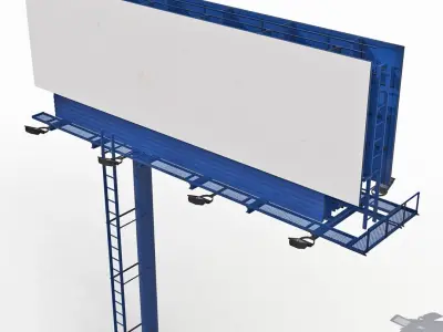 Billboard 3 3D model