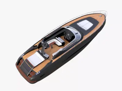 SpeedBoat Riva63Virtus 3D model