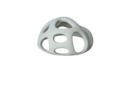 SciFi Cube Object No 45547 Low Poly Shape Low-poly 3D model