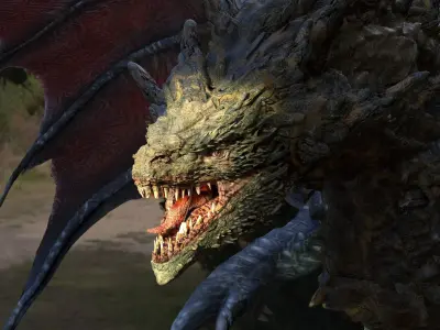 Predator Dragon 3D model