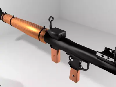 Rocket Launcher - Shoulder-fired - RPG 3D model