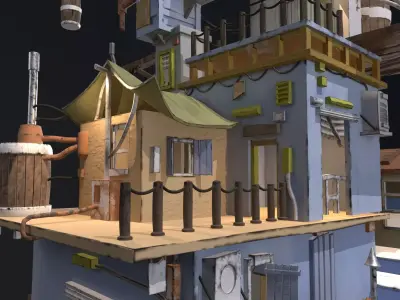 Set House model 3D model