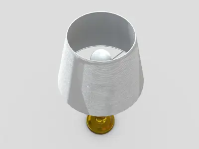 CC0 - Table Lamp 7 Free low-poly 3D model