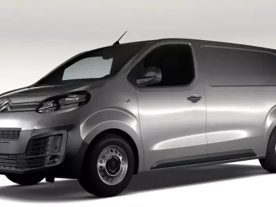 Citroen Jumpy L2 2017 3D model