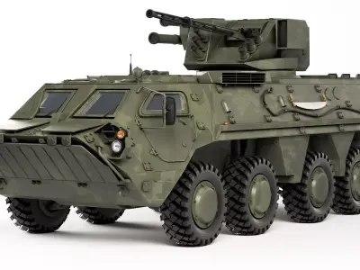BTR 4E Bucephalus 2011 3D model