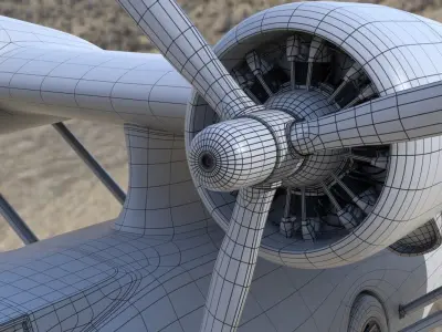 Consolidated PBY Catalina Flying Boat 3D model