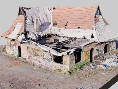 Abandoned-Soviet-Base-Building-1 3D model