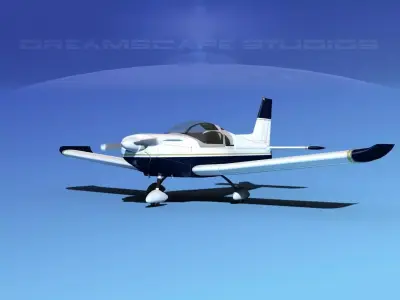Zlin Z 242 V12 3D model