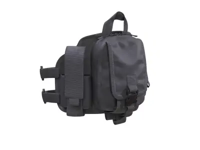 Leg Bag Low-poly 3D model