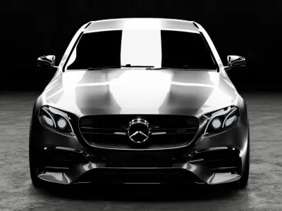 Mercedes-Benz E63s 3d model Free 3D model