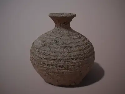 Old Jar PBR low poly Free low-poly 3D model