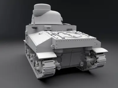 M3 General Lee Scale model 3D print model