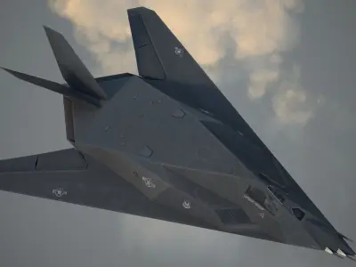 Lockheed F-117A Nighthawk 3D model