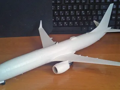 131214-9 Model kit Boeing 737-9 MAX Down 3D print model