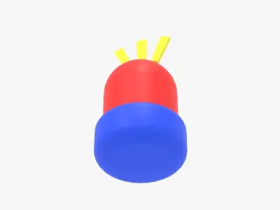 Ambulance Siren 3D model