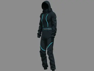Jumpsuit  3D model