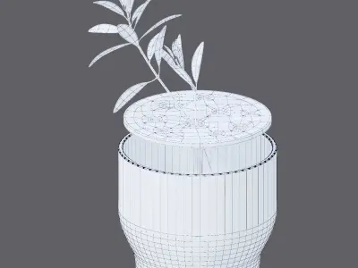 Decorative set 009  3D model