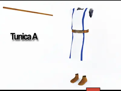 Roman Gladiator Referee Props Poser Daz 3D model