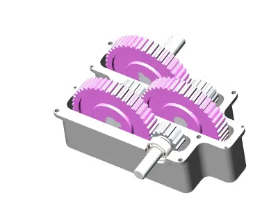 Gear Speed Reducer 3D model