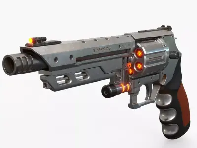 SCI FI REVOLVAR 3D model