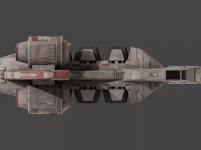 Sienar-Chall Utilipede Transport - Star Wars 3D model