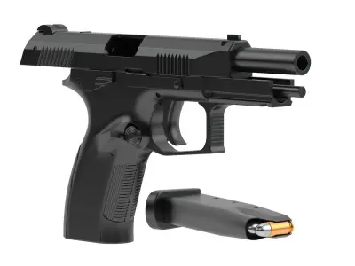 Grand Power K100 3D model