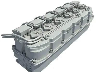 Engine Part V1 3D model