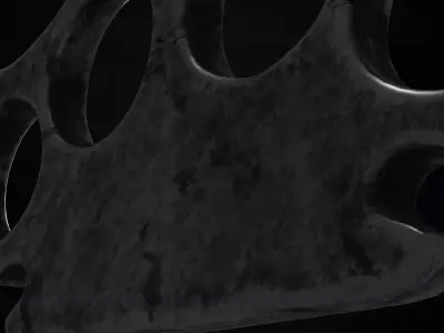 Brass Knuckles Low-poly 3D model Free low-poly 3D model