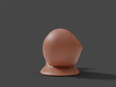 3D Snail Sculpture Model 3D model