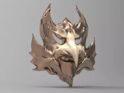 Raven Mask 2  3D model